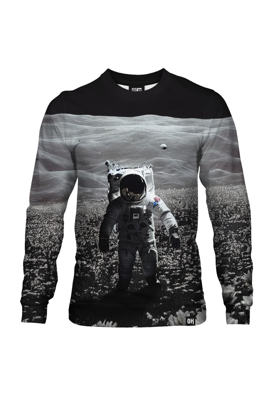 Bluza fullprint bez kaptura Cosmonaut on The Moon