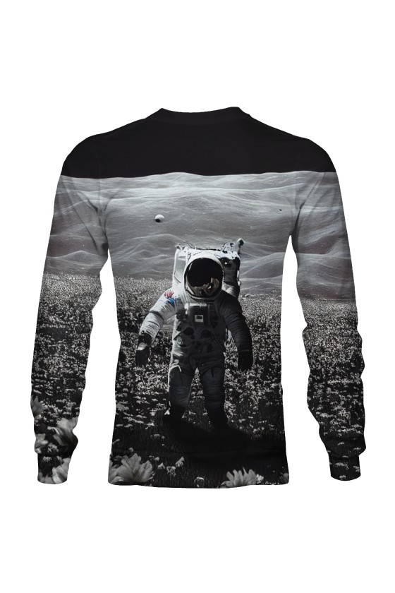 Bluza fullprint bez kaptura Cosmonaut on The Moon