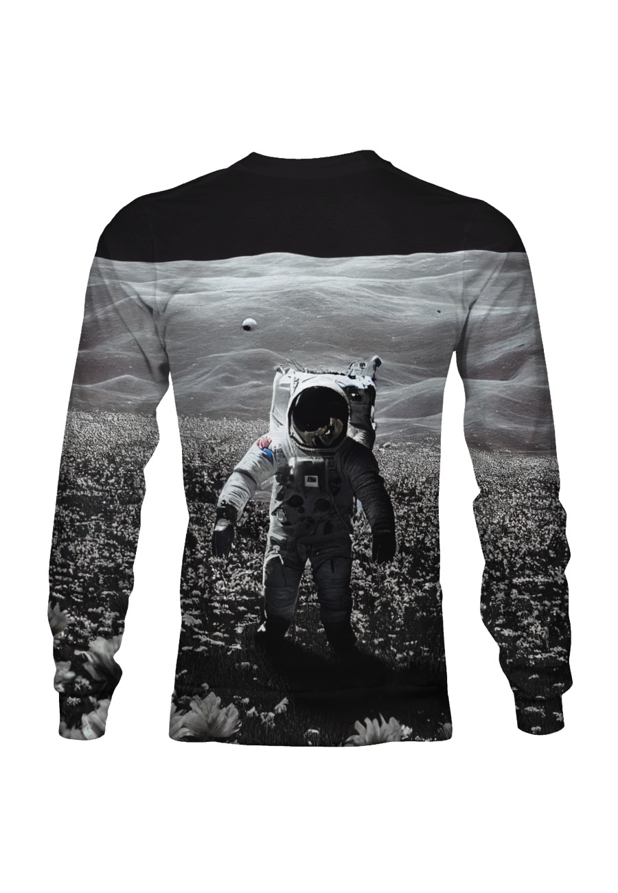 Bluza fullprint bez kaptura Cosmonaut on The Moon