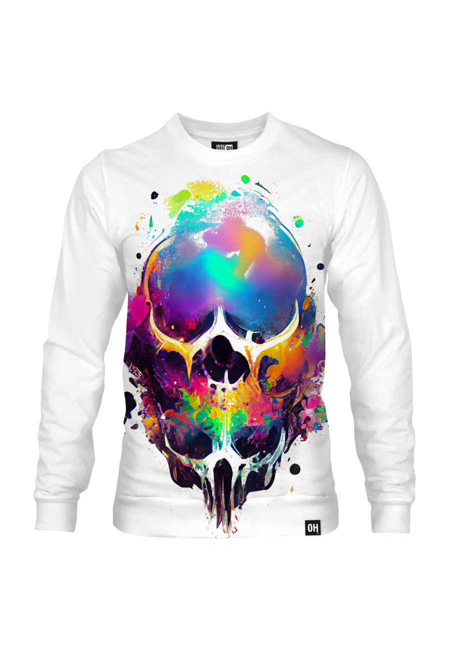 Bluza fullprint bez kaptura Paint Explosion