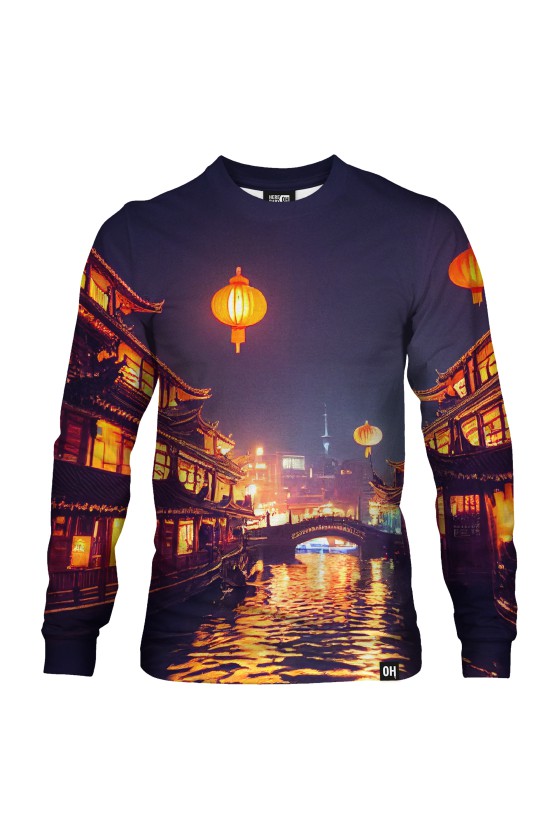 Bluza fullprint bez kaptura Secrets of China