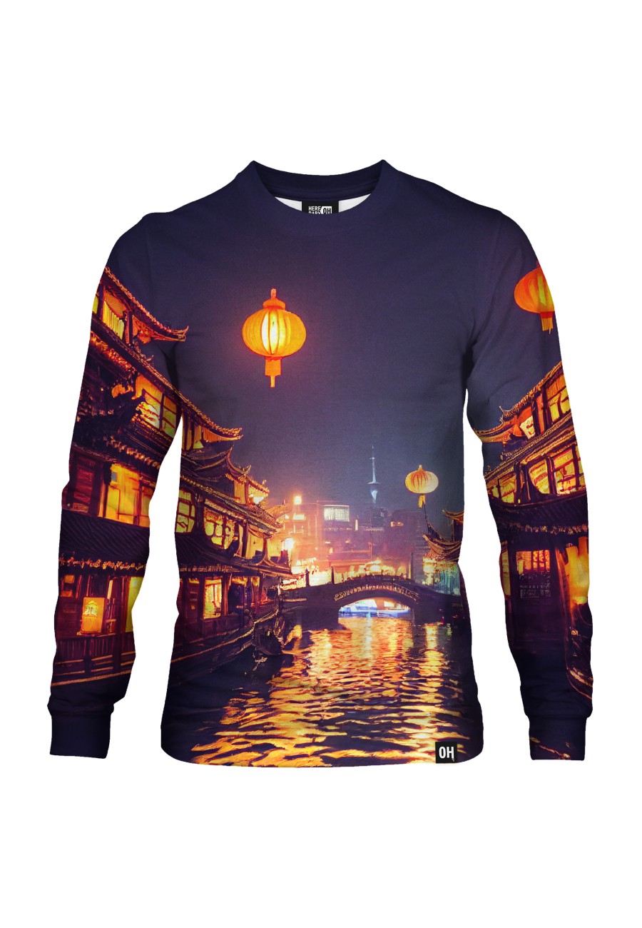 Bluza fullprint bez kaptura Secrets of China