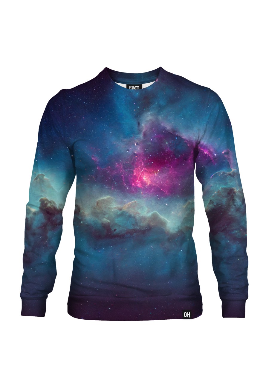 Bluza fullprint bez kaptura Astronomic Sky