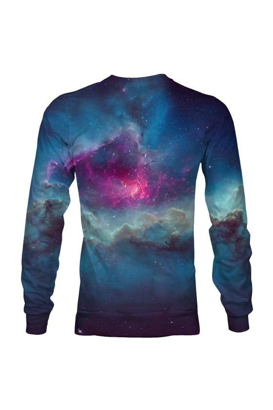 Bluza fullprint bez kaptura Astronomic Sky