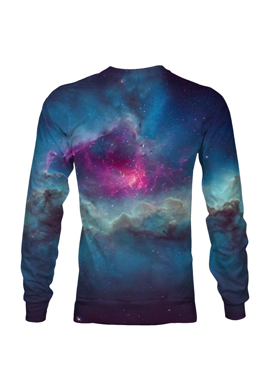 Bluza fullprint bez kaptura Astronomic Sky