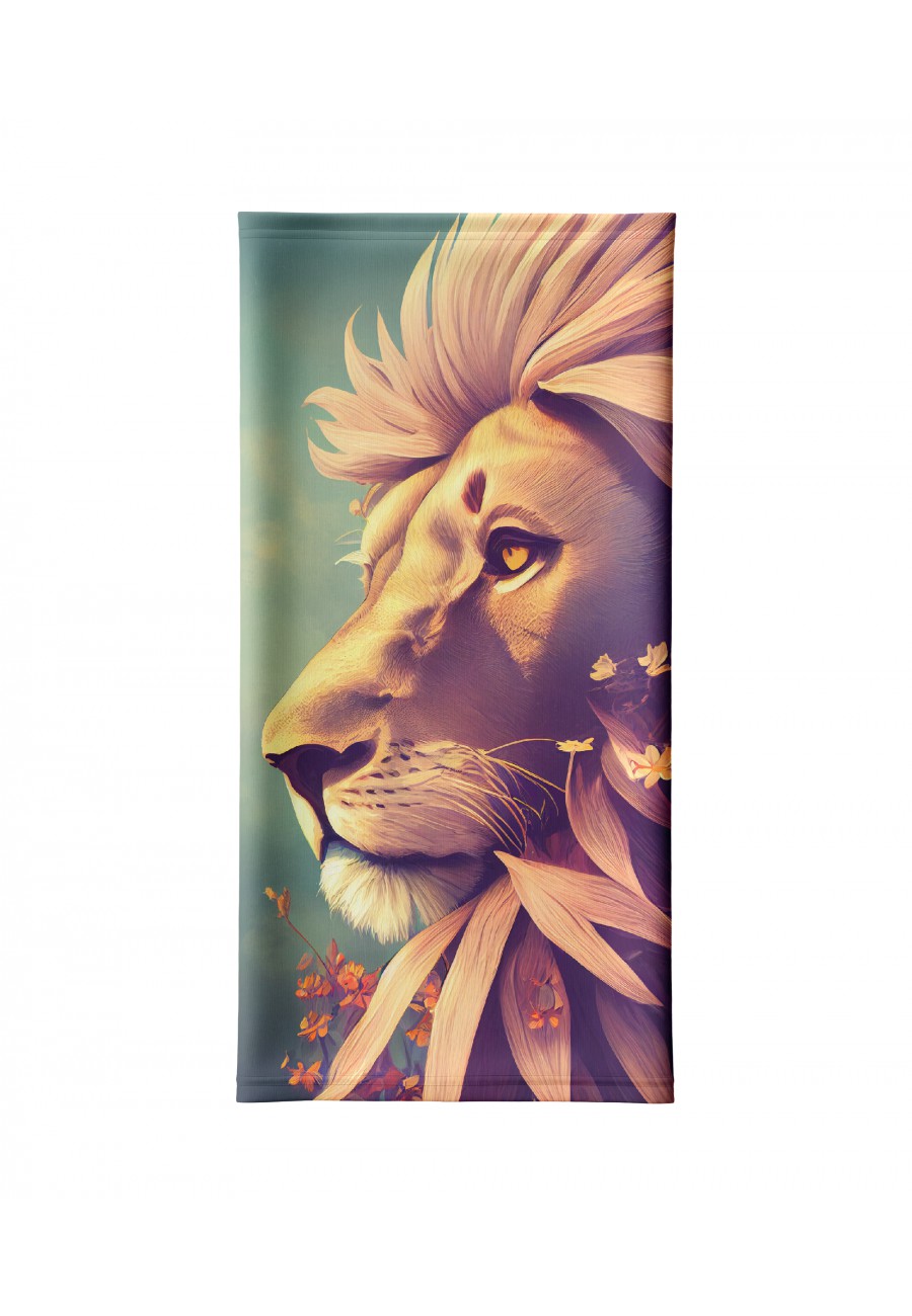 Komin na twarz Flowered Lion
