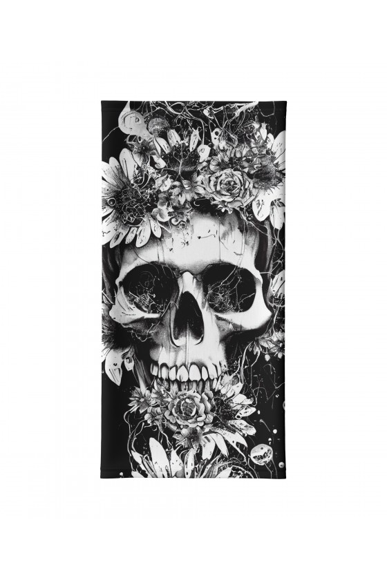 Komin na twarz Flowered Skull